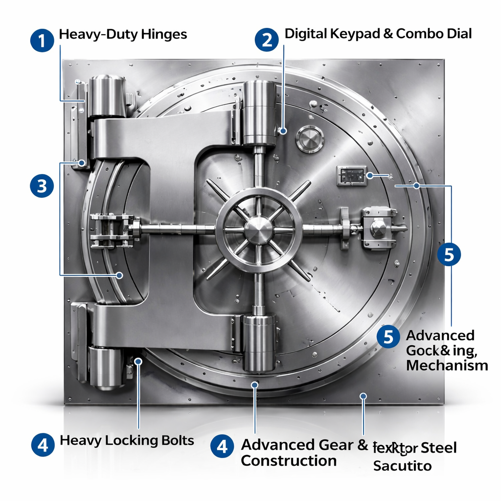 TitanShield UltraSecure Vault Door