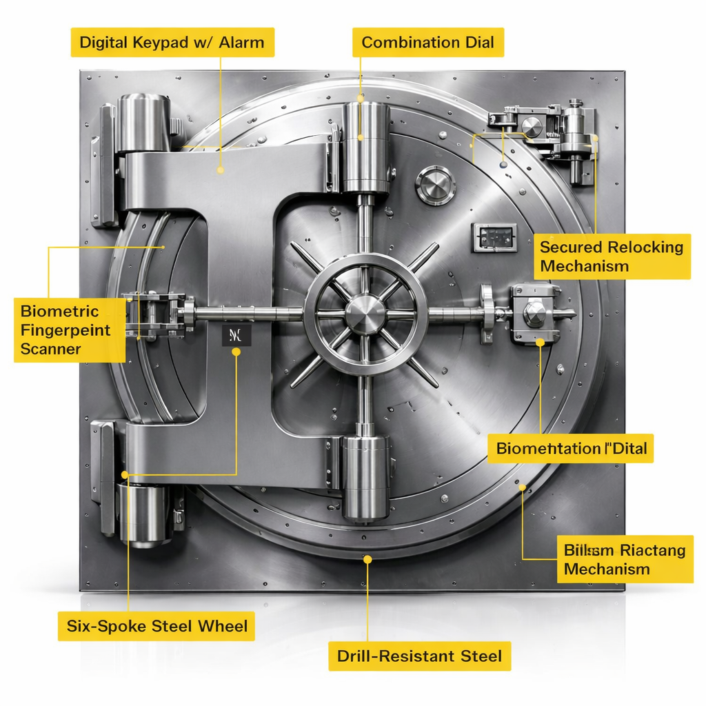 TitanShield UltraSecure Vault Door