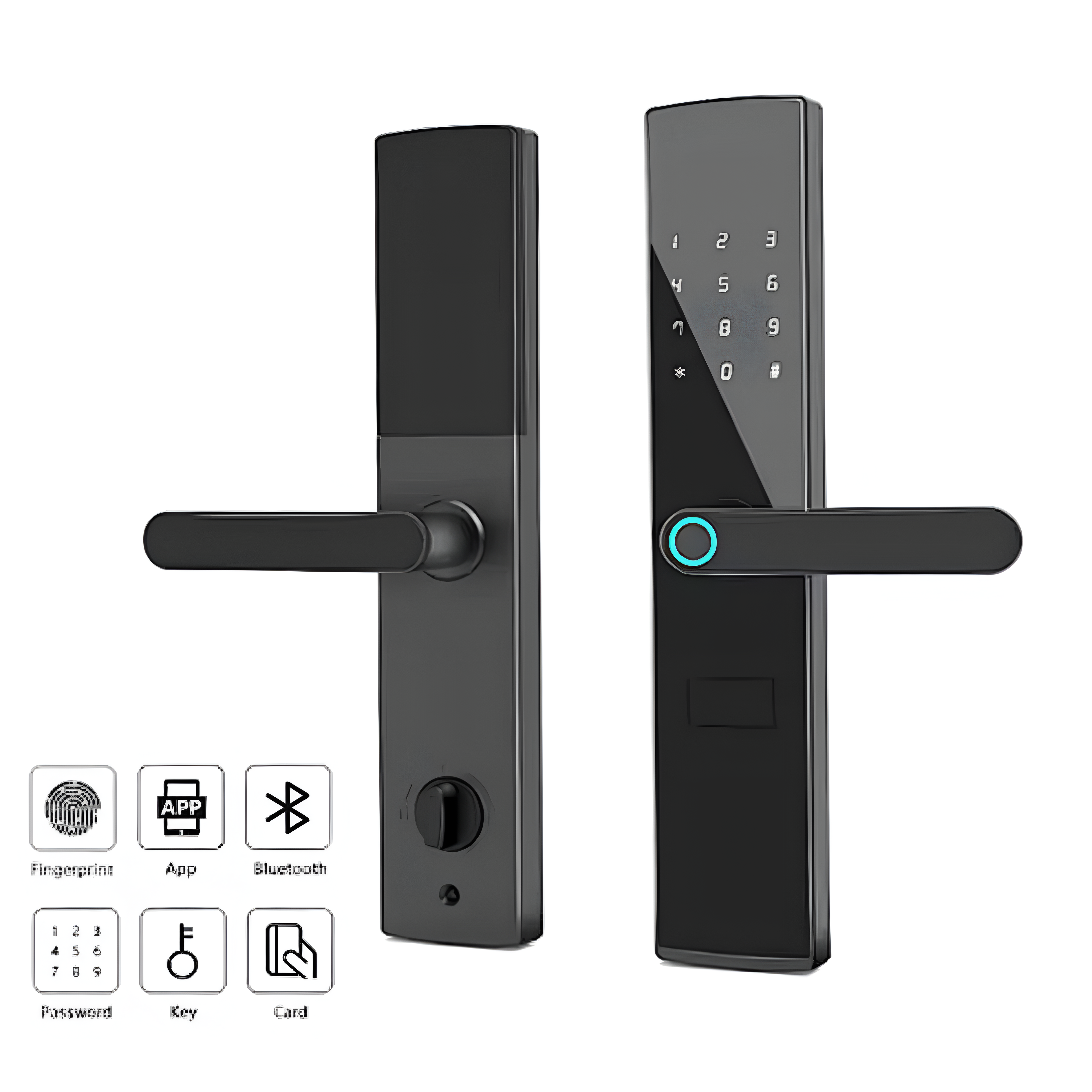 Nexora Halo L7 Smart Lever Lock